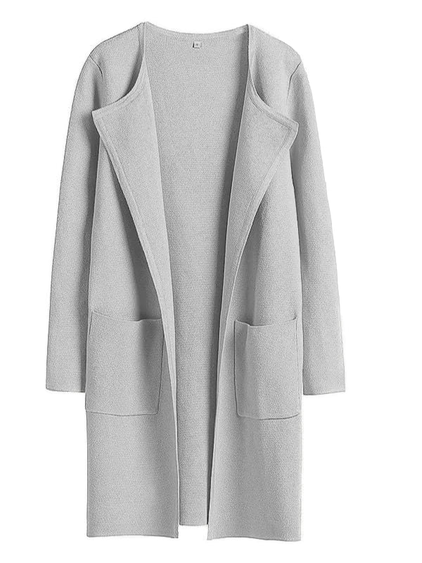 C&Signature Light Grey Overcoat